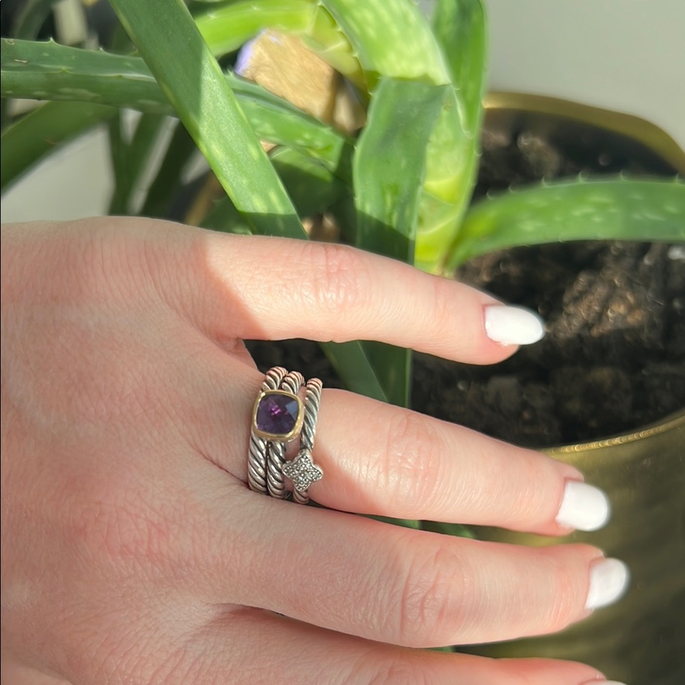 David Yurman Amethyst Ring
